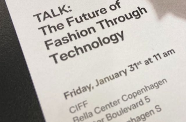 CIFF - The Future of Fashion with Technology CIFF - The Future of Fashion with Technology