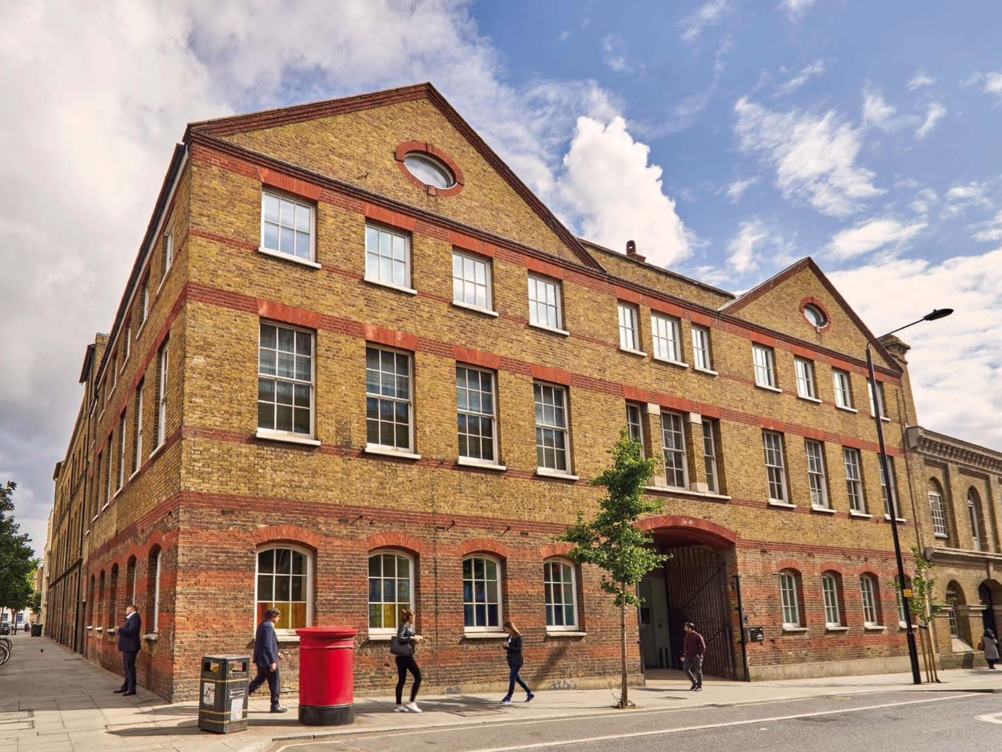 The Mills Fabrica in Cottam House, King's Cross, London